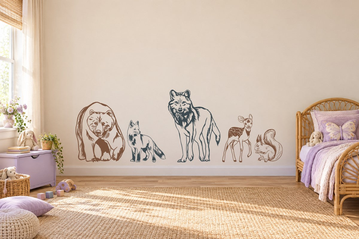 Wildwood Watch Wall Decal Kit