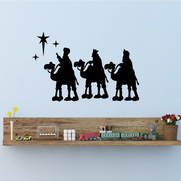 Image of Wisemen Bringing Gifts Decal
