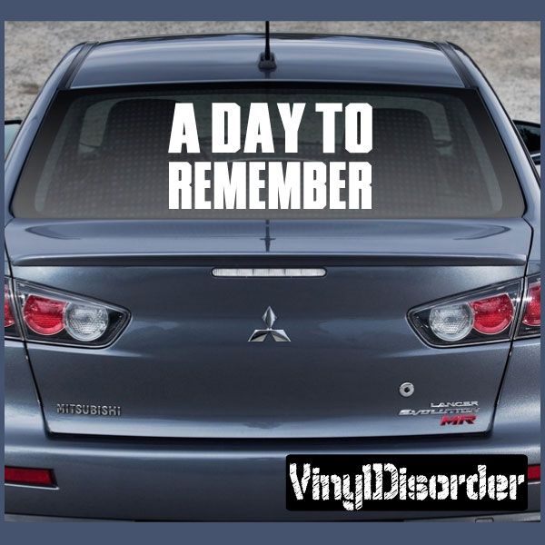 Image of A Day To Remember Decal
