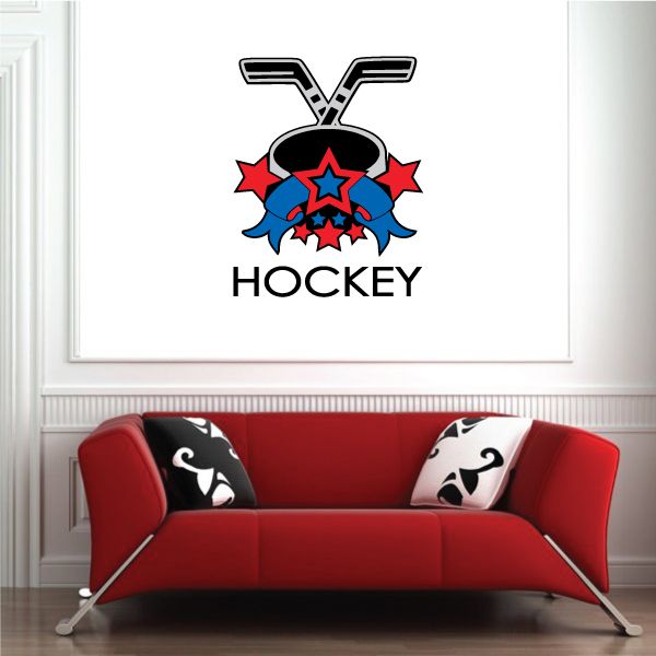 Image of AllStar Hockey Sticker