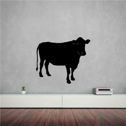 Image of Angus Cow Watching Decal