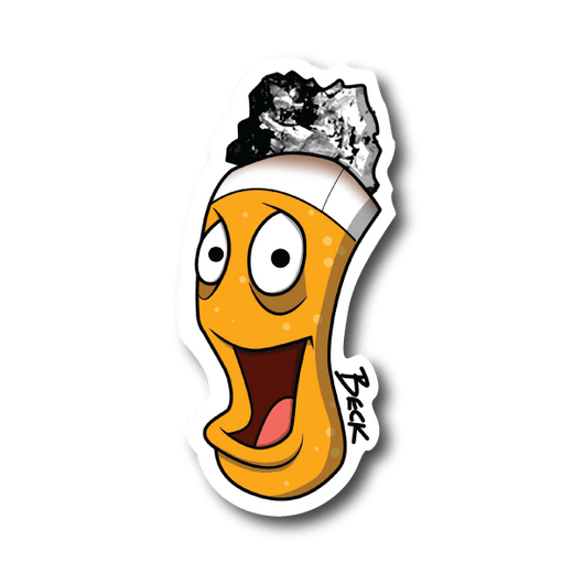 Ashy Happy Vinyl Sticker