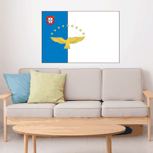 Image of Azores Flag Sticker