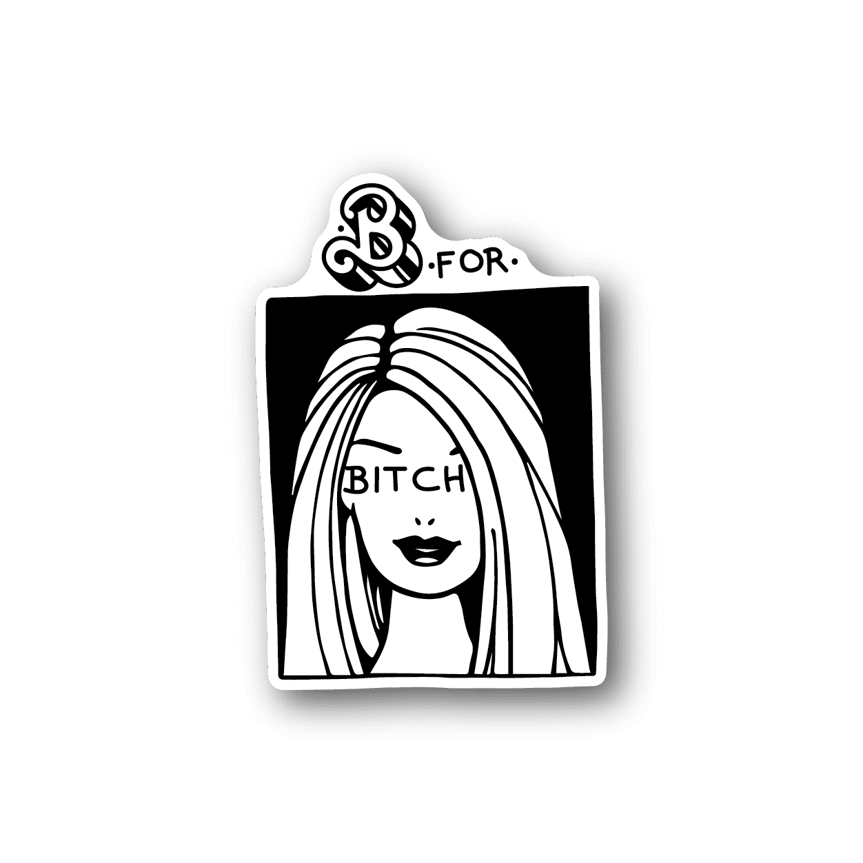 Image of B is for Sticker