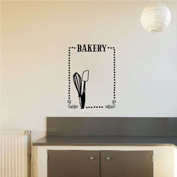 Image of Bakery Frame Wall Decal