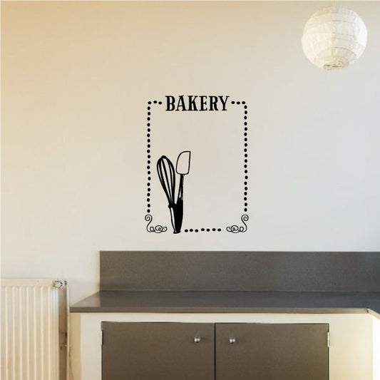 Image of Bakery Frame Wall Decal