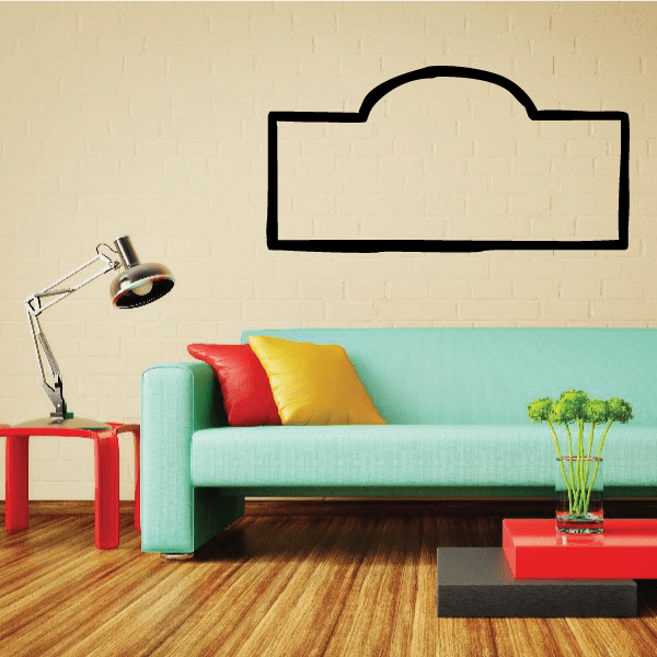 Image of Bakery Sign Frame Decal