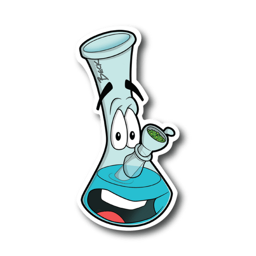 Bart Leby Bong Vinyl Sticker
