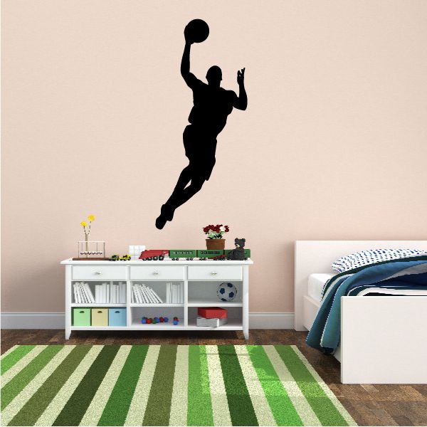 Image of Basketball Awesome Alley-oop Decal