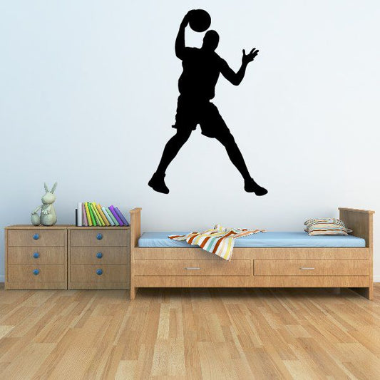Image of Basketball Give and Go Player Decal