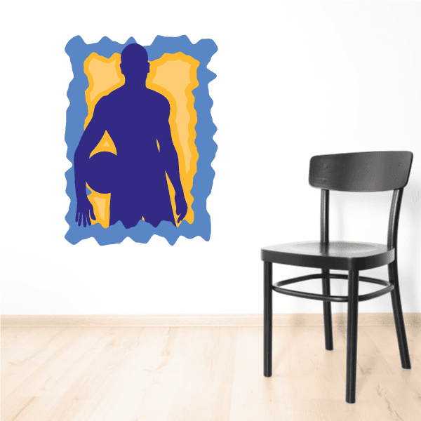 Image of Basketball Wall Decal - Vinyl Sticker - Car Sticker - Die Cut Sticker - CDScolor036