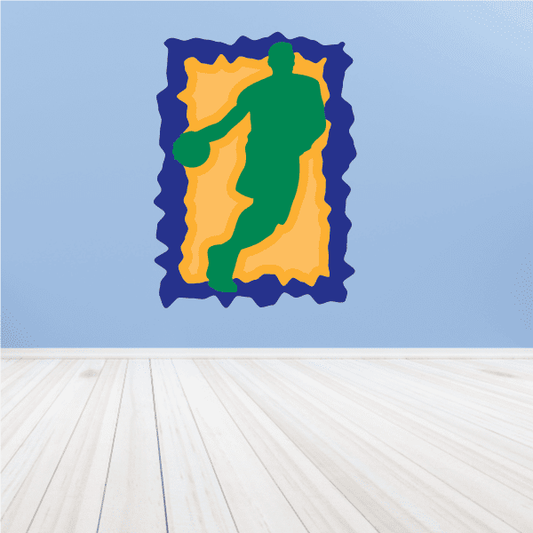 Image of Basketball Wall Decal - Vinyl Sticker - Car Sticker - Die Cut Sticker - CDScolor040