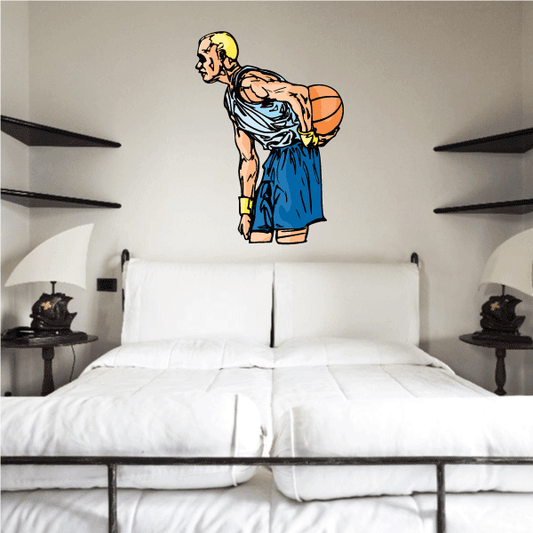 Image of Basketball Wall Decal - Vinyl Sticker - Car Sticker - Die Cut Sticker - CDScolor106