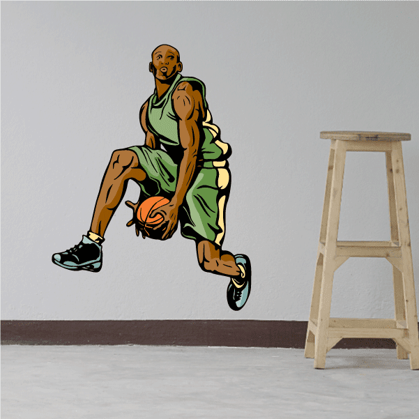 Image of Basketball Wall Decal - Vinyl Sticker - Car Sticker - Die Cut Sticker - CDScolor141