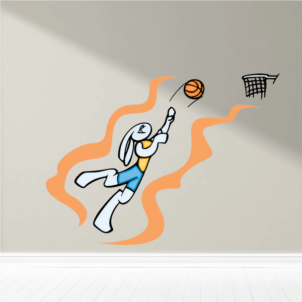 Image of Basketball Wall Decal - Vinyl Sticker - Car Sticker - Die Cut Sticker - CDScolor149