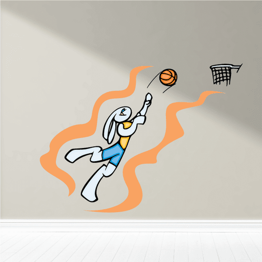 Image of Basketball Wall Decal - Vinyl Sticker - Car Sticker - Die Cut Sticker - CDScolor149
