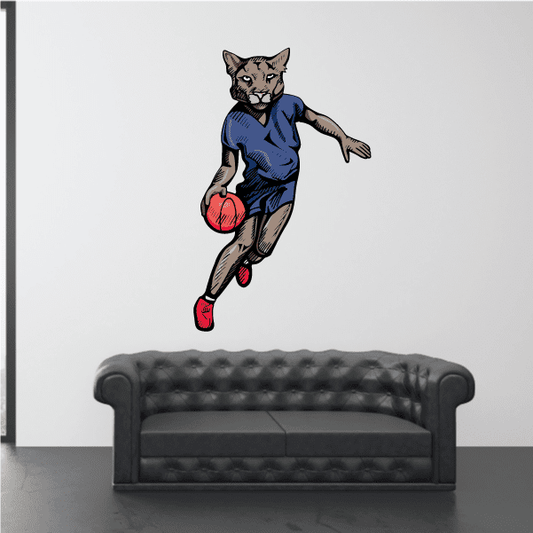 Image of Basketball Wall Decal - Vinyl Sticker - Car Sticker - Die Cut Sticker - CDScolor156