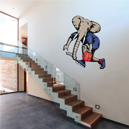 Image of Basketball Wall Decal - Vinyl Sticker - Car Sticker - Die Cut Sticker - CDScolor158