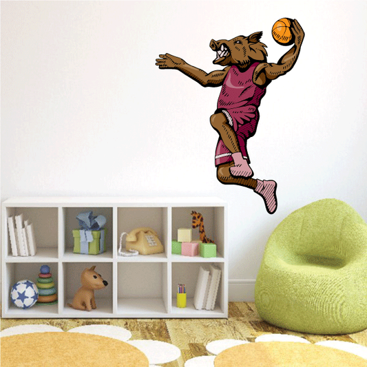 Image of Basketball Wall Decal - Vinyl Sticker - Car Sticker - Die Cut Sticker - CDScolor161