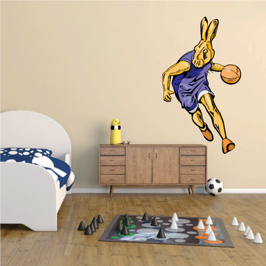 Image of Basketball Wall Decal - Vinyl Sticker - Car Sticker - Die Cut Sticker - CDScolor162