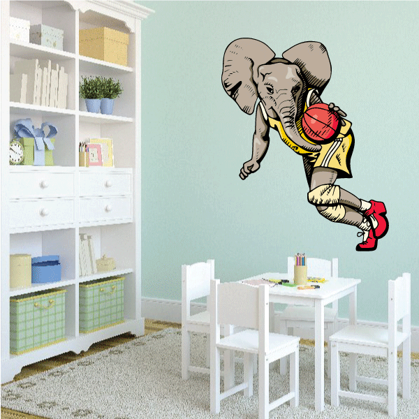 Image of Basketball Wall Decal - Vinyl Sticker - Car Sticker - Die Cut Sticker - CDScolor163