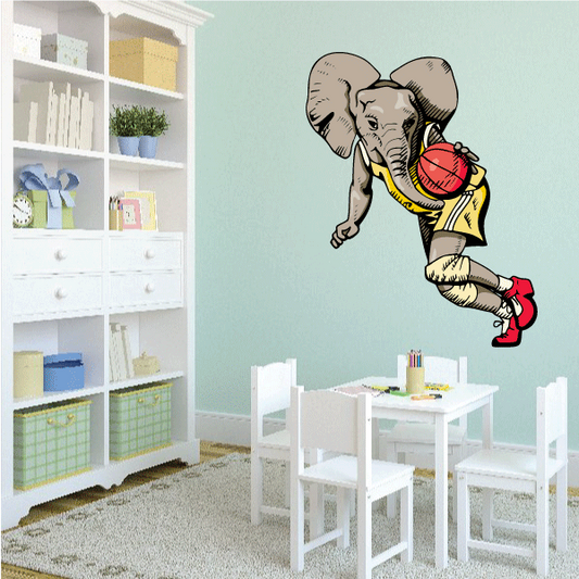 Image of Basketball Wall Decal - Vinyl Sticker - Car Sticker - Die Cut Sticker - CDScolor163