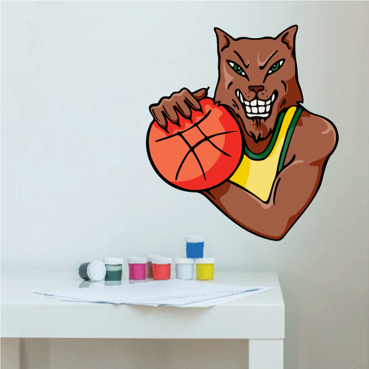 Image of Basketball Wall Decal - Vinyl Sticker - Car Sticker - Die Cut Sticker - CDScolor164