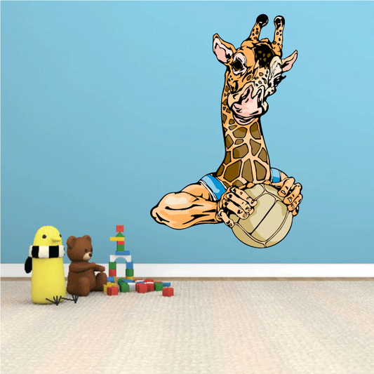 Image of Basketball Wall Decal - Vinyl Sticker - Car Sticker - Die Cut Sticker - CDScolor172