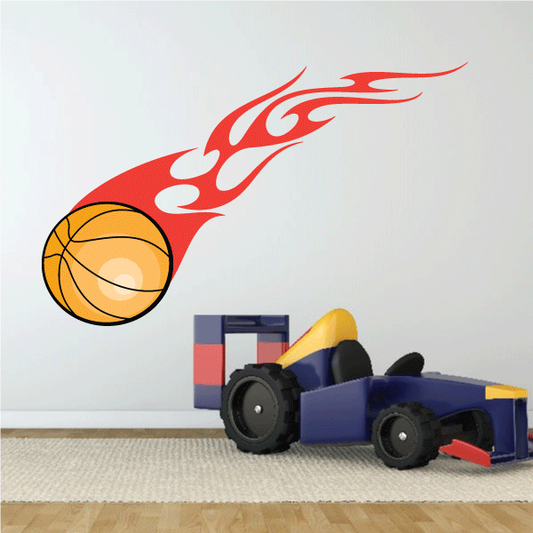 Image of Basketball Wall Decal - Vinyl Sticker - Car Sticker - Die Cut Sticker - CDScolor191