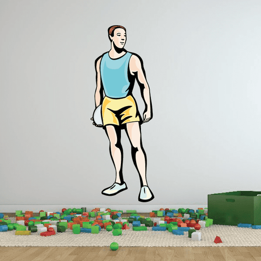 Image of Basketball Wall Decal - Vinyl Sticker - Car Sticker - Die Cut Sticker - SMcolor024