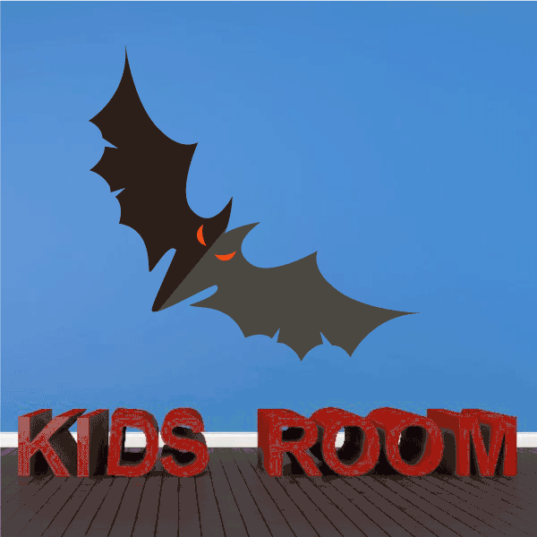 Image of Bat Wall Decal - Vinyl Sticker - Car Sticker - IDCOLOR001