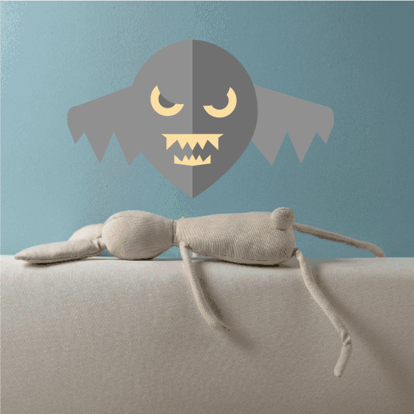 Image of Bat Wall Decal - Vinyl Sticker - Car Sticker - IDCOLOR002