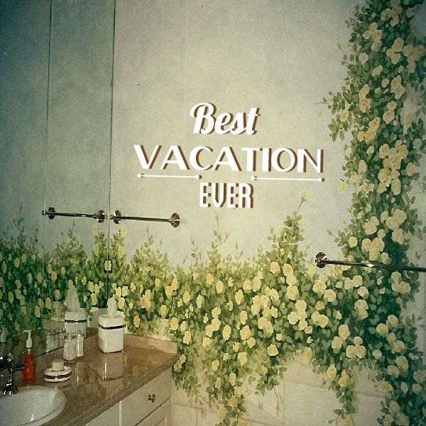 Image of Best Vacation Ever Summer Quote Wall Decal - Vinyl Decal - Car Decal - Idcolor023