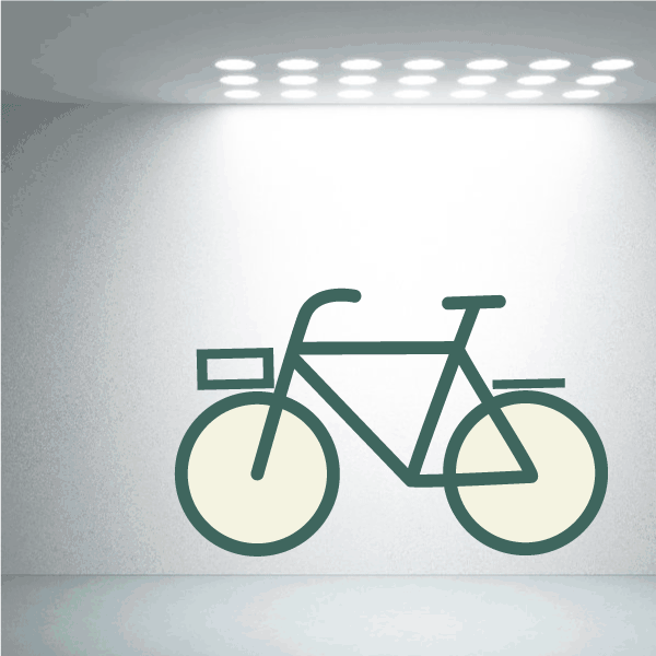 Image of Bicycle Wall Decal - Vinyl Decal - Car Decal - Idcolor001
