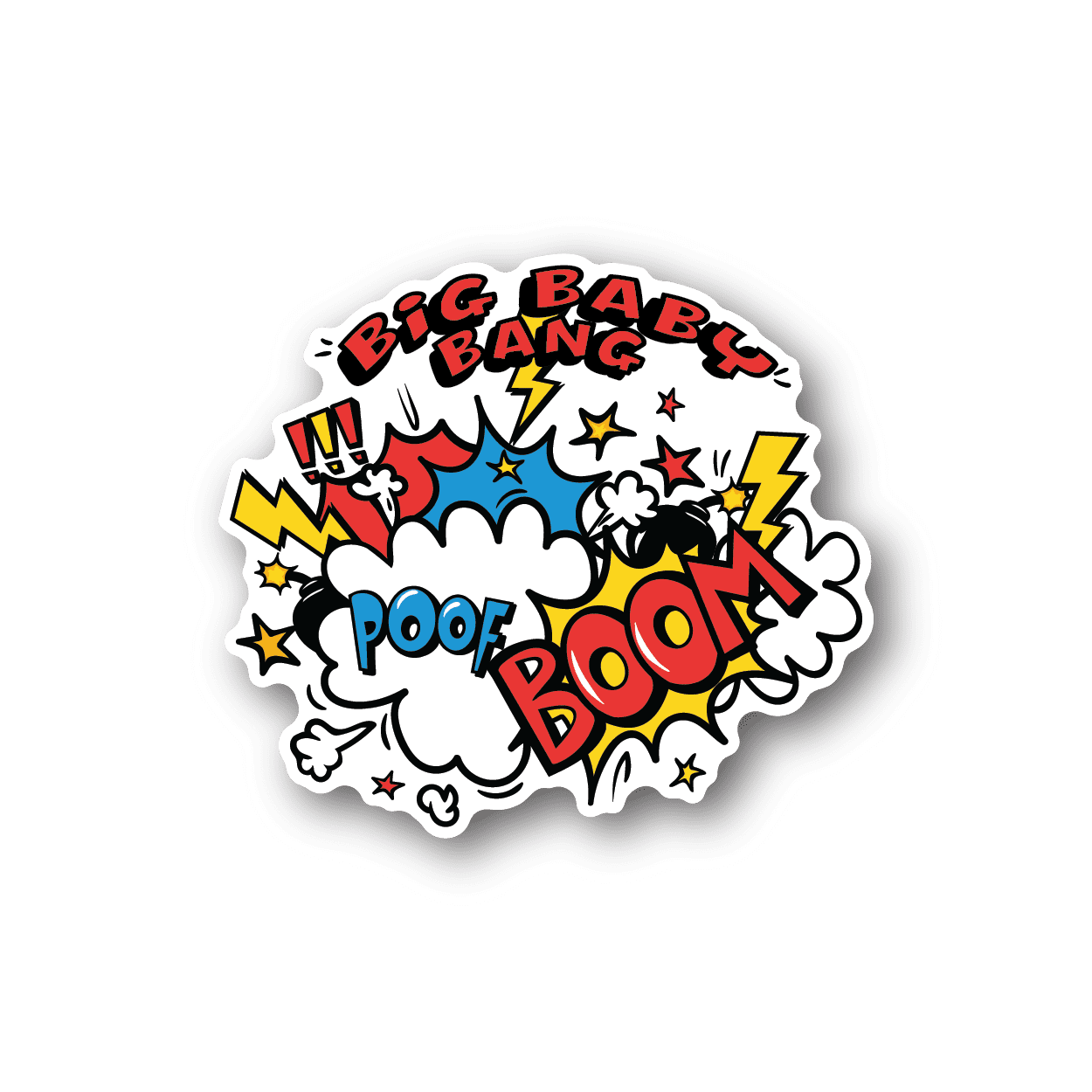 Image of Big Baby Bang Sticker