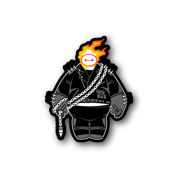 Image of Big Ghost Sticker