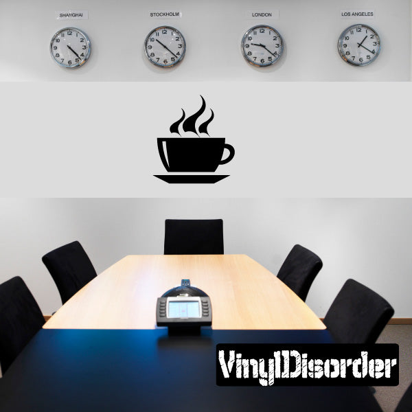 Image of Blistering Hot Coffee Cup Decal