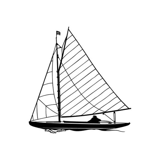 Image of Boat Boats Car Window Vinyl Decal Sticker Stickers 28