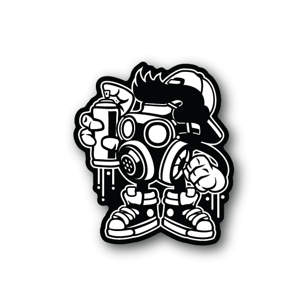 Image of Bomber Graffiti Artist Sticker