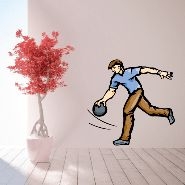 Image of Release Bowling Ball Pose Sticker