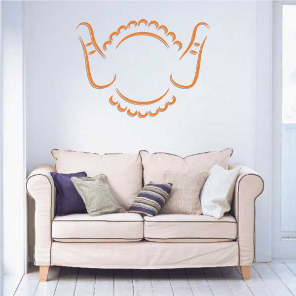 Image of Round Ribbon Bowling Pins Decal