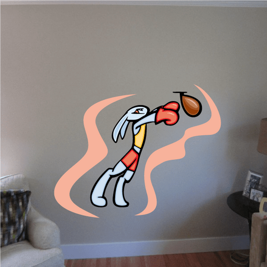 Image of Boxing Wall Decal - Vinyl Sticker - Car Sticker - Die Cut Sticker - CDSCOLOR0001