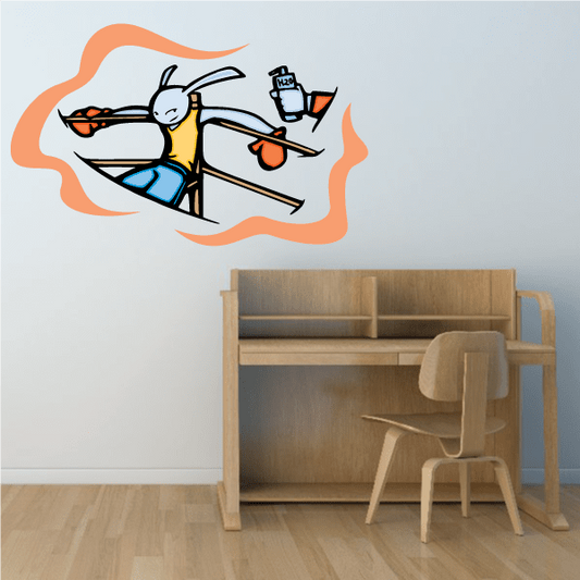 Image of Boxing Wall Decal - Vinyl Sticker - Car Sticker - Die Cut Sticker - CDSCOLOR0006