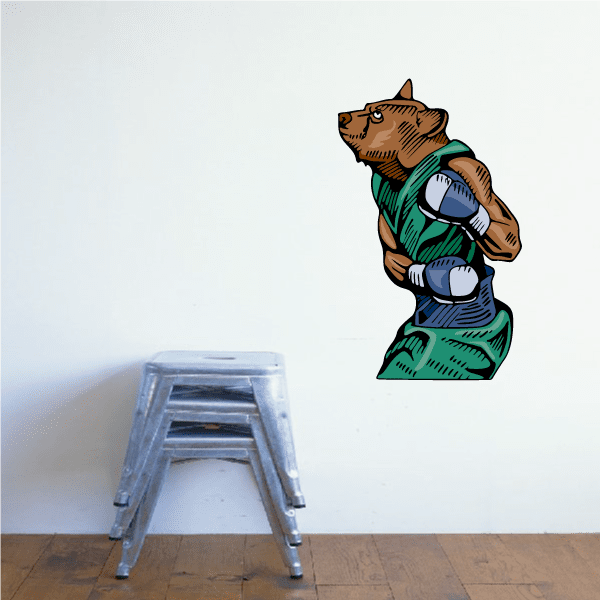 Image of Boxing Wall Decal - Vinyl Sticker - Car Sticker - Die Cut Sticker - CDSCOLOR0009