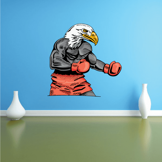 Image of Boxing Wall Decal - Vinyl Sticker - Car Sticker - Die Cut Sticker - CDSCOLOR0020