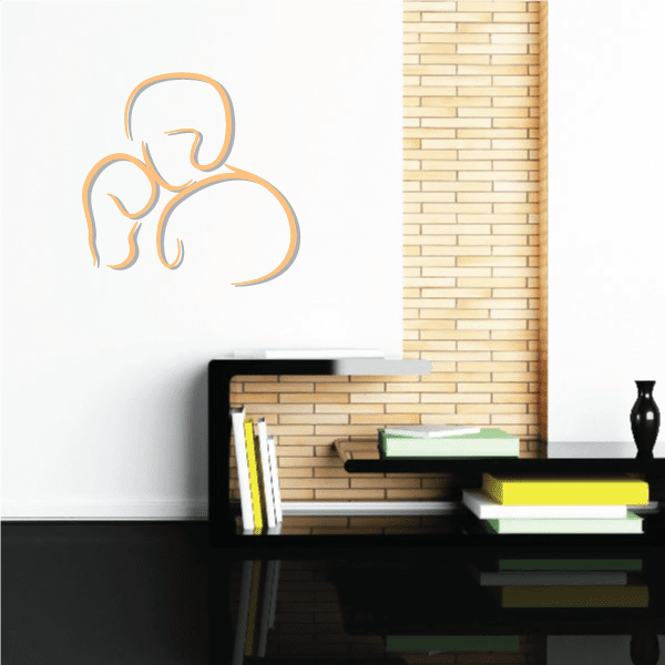 Image of Boxing Wall Decal - Vinyl Sticker - Car Sticker - Die Cut Sticker - CDSCOLOR0037