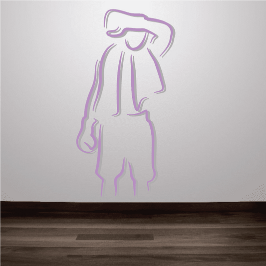 Image of Boxing Wall Decal - Vinyl Sticker - Car Sticker - Die Cut Sticker - CDSCOLOR0042
