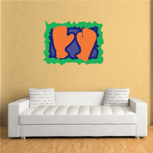 Image of Boxing Wall Decal - Vinyl Sticker - Car Sticker - Die Cut Sticker - CDSCOLOR0058