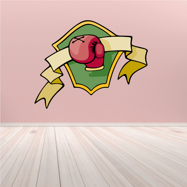 Image of Boxing Wall Decal - Vinyl Sticker - Car Sticker - Die Cut Sticker - CDSCOLOR0090