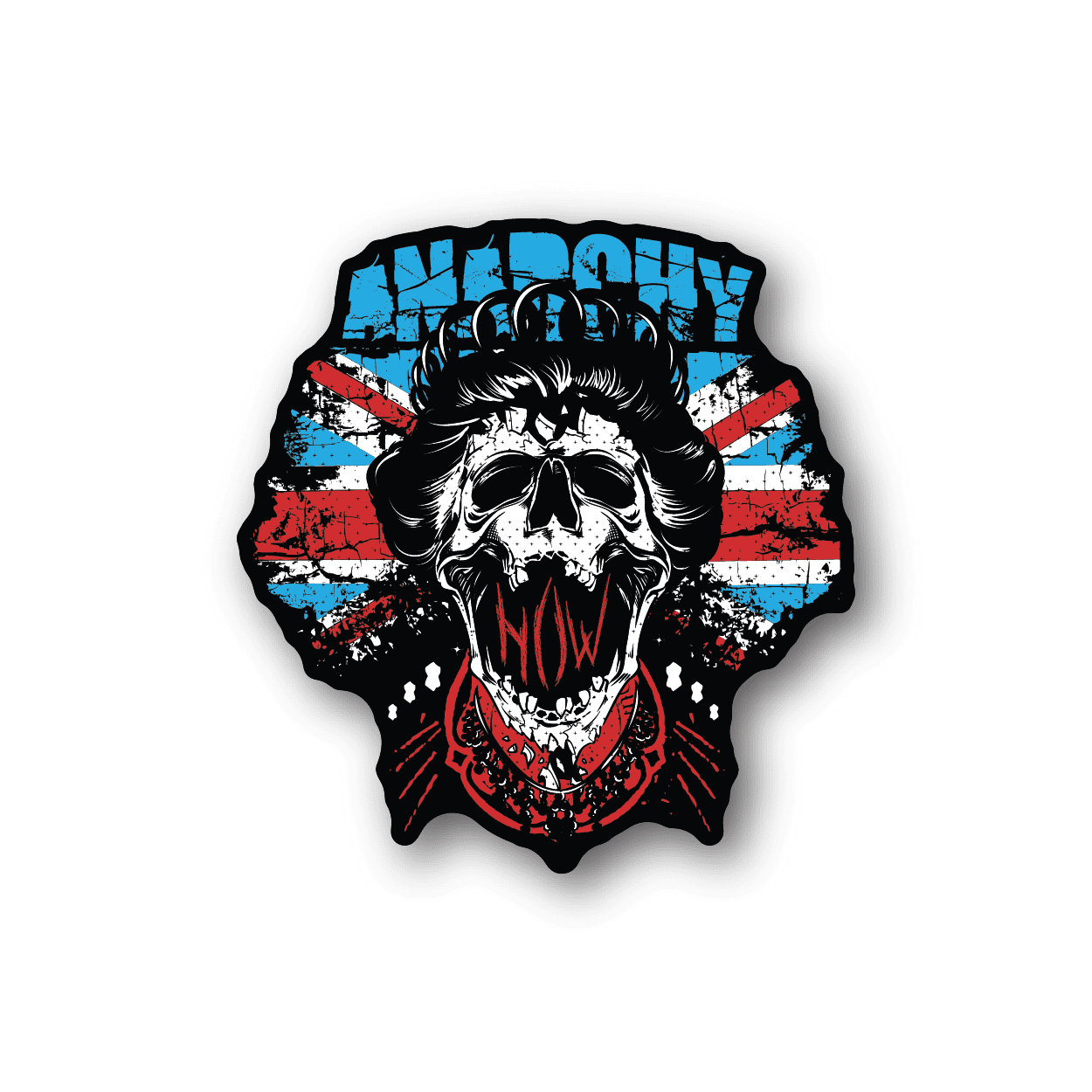 Image of Brittish Anarchy Queen Sticker